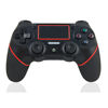 Private Model Rubber-Coated P4 Game Controller Wireless Bluetooth P4 Controller Controller Dual Motor Vibration Somatosensory Burst