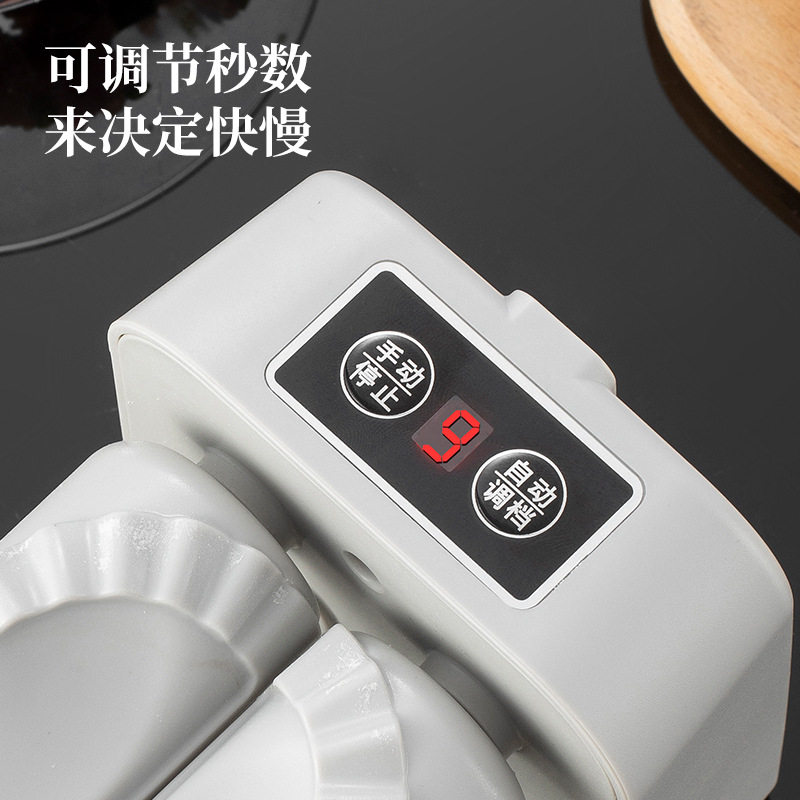 New Cross-border Electric Dumpling Making Machine Dumpling House Baozi Shop Imitation Manual Automatic Dumpling Wrover Machine Dumpling Machine