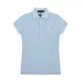 Light blue white label