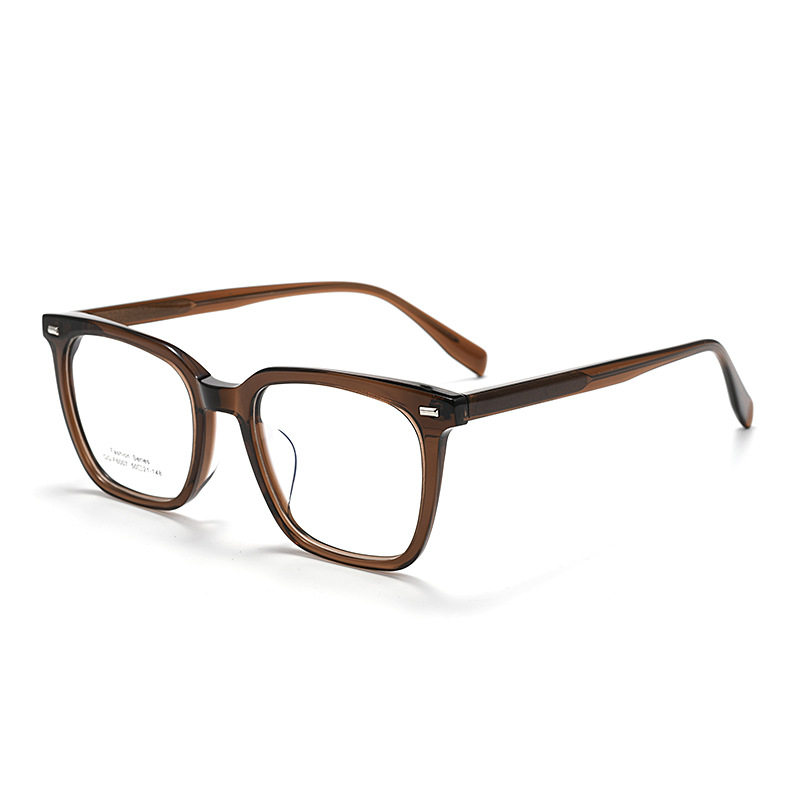 Japanese Retro Literary Square Frame Acetate Fashion Versatile Casual High-Quality Eyeglass Frames Danyang Glasses Wholesale