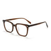 Japanese Retro Literary Square Frame Acetate Fashion Versatile Casual High-Quality Eyeglass Frames Danyang Glasses Wholesale
