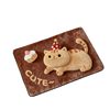 Cute Bathroom Floor Mat Decoration Absorbent Bathroom Non-Slip Floor Mat Carpet Plush Carpet Cartoon Cute Floor Mat