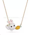 Carrot rabbit necklace