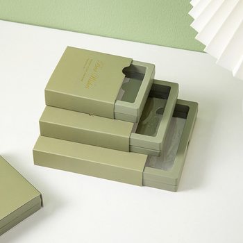 Gift box suspension box paper cover scratch-resistant jewelry packaging box shell dustproof cardboard factory design wholesale