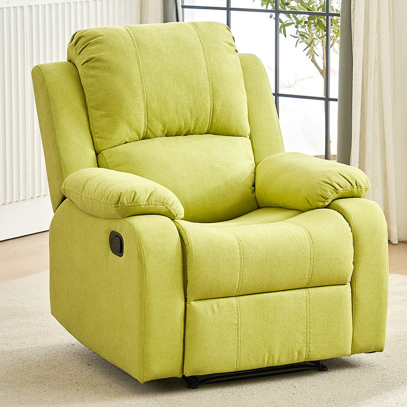 头等太空沙发客厅单人布艺电动躺椅懒人按摩多功能美甲美睫沙发