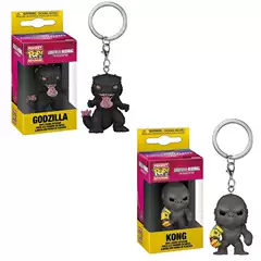 King Kong vs. Godzilla 2 Peripheral Handheld Animation Keychain Pendant New King Kong Godzilla Keychain