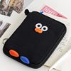 South Korea Romane Passbook Bag Multi-compartment Travel Carry-on ID Card Holder Cash Bill Storage Coin Purse