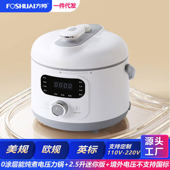 110V Electric Pressure Cooker Small Rice Cooker Exported to the United States and Japan Small Household Appliances for Studying Abroad Mini Pressure Cooker