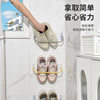 Bathroom Slipper rack punch-free wall-mounted toilet toilet wall drain shoe rack storage rack