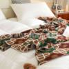 New Special Drainage Knitted Blanket Sofa Blanket Sofa Towel Shawl Creative Home Camping Necessary