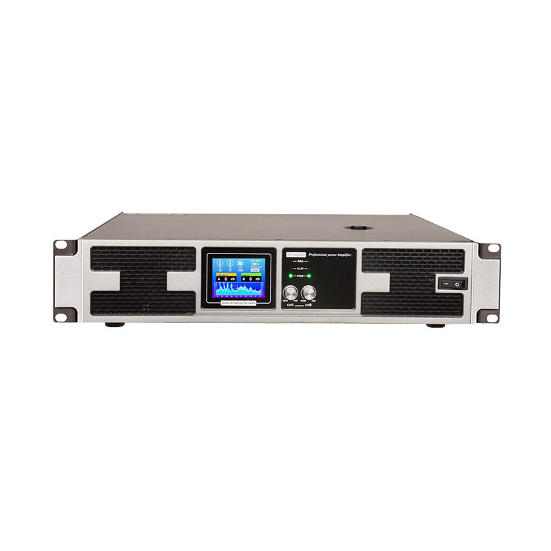 Digital power amplifier professional pure post-stage two-channel high-power performance amplifier home bar conference KTV sound