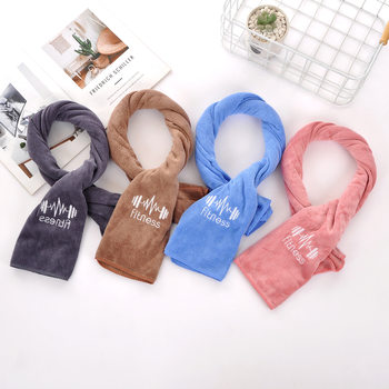 Cross-Border Fitness Towel Multifunctional Quick-Drying Towel Yoga Thickened Sports Sweat Towel Outdoor Sports Sweat Towel
