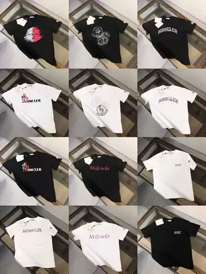 Mengjia Spring and Summer New Men's and Women's Printed Short T Classic All-match Fashionable Couple's T-shirt Pullover Top