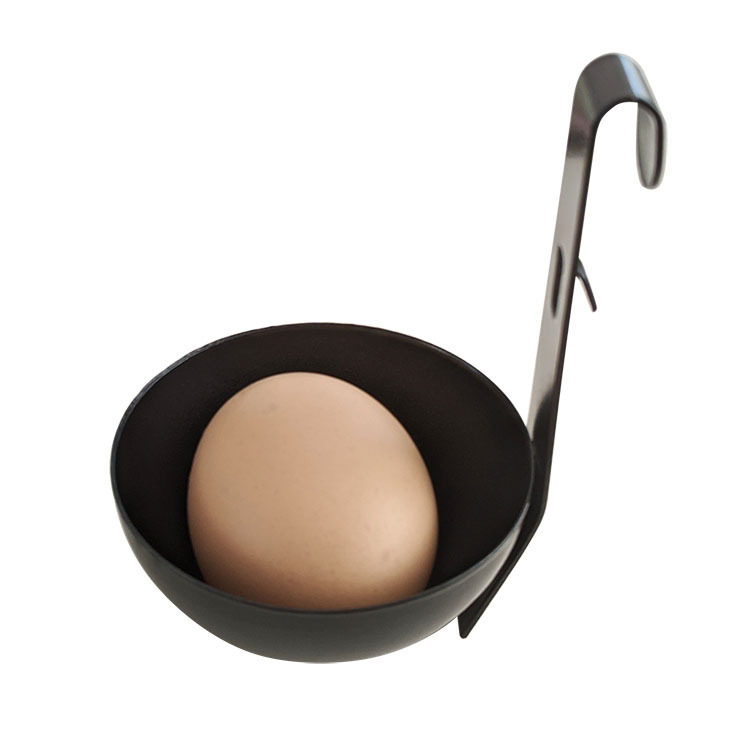 Iron spray non-stick egg boiler hanging pot egg boiler egg steamer egg cup egg tray
