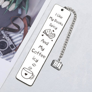 Amazon Hot Bookmark Metal Stainless Steel Bookmark Graduation Season Gift Book Lovers Personalized Creative