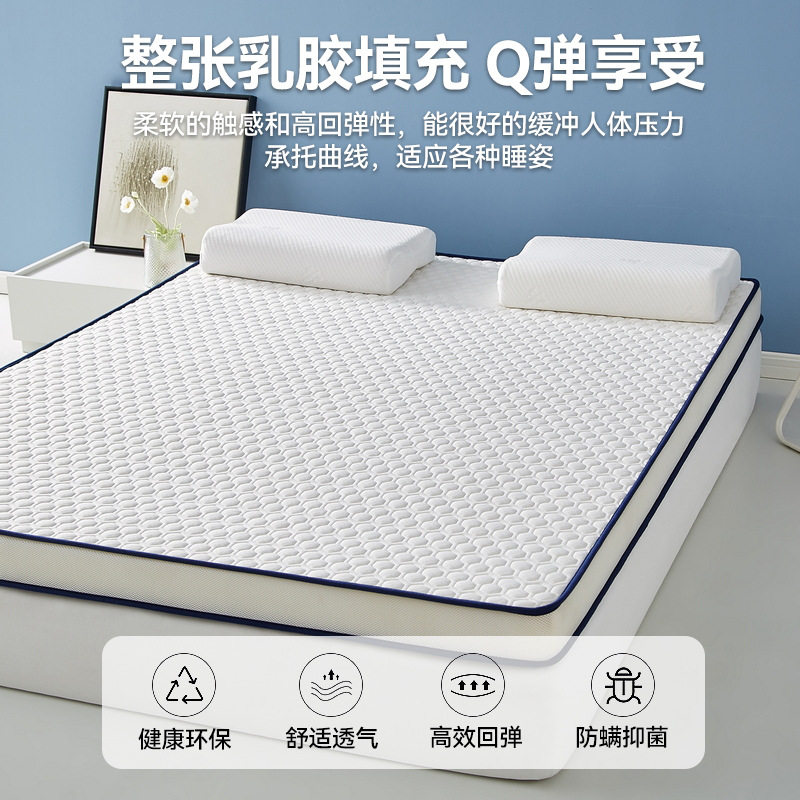 Class a Latex Mattress Soft Cushion Home Dormitory Student Single Tatami Mat Thickeneded Memory Foam Mattress