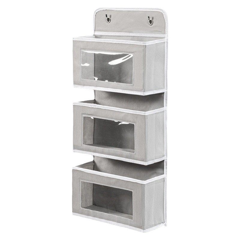 Cross-Border Spot Door Hanging Bag Multi-Functional Storage Dormitory Wall Hanging Mobile Phone Computer Books Snacks Multi-Layer Storage Bag