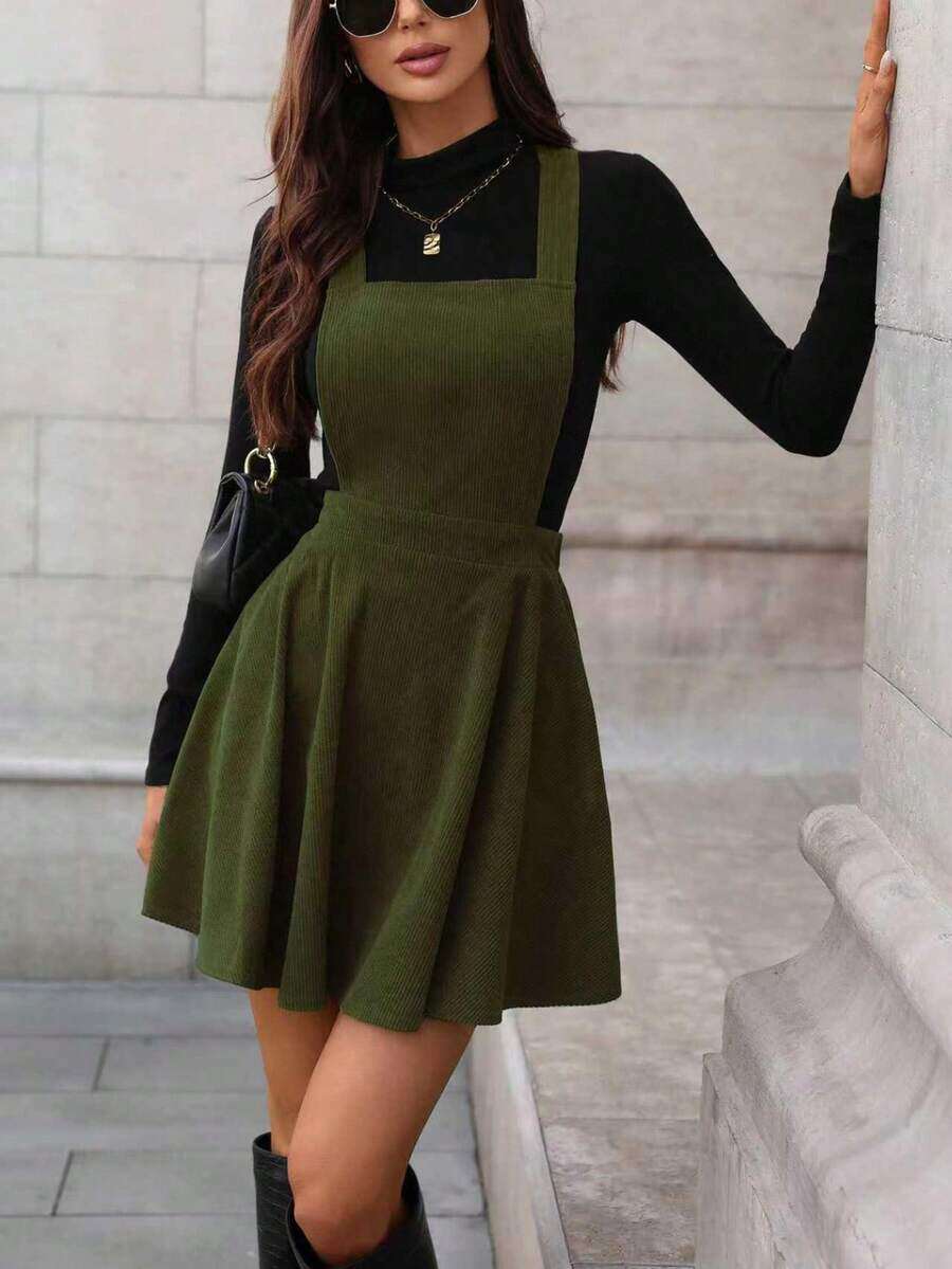 Women's Corduroy Vintage Dresses