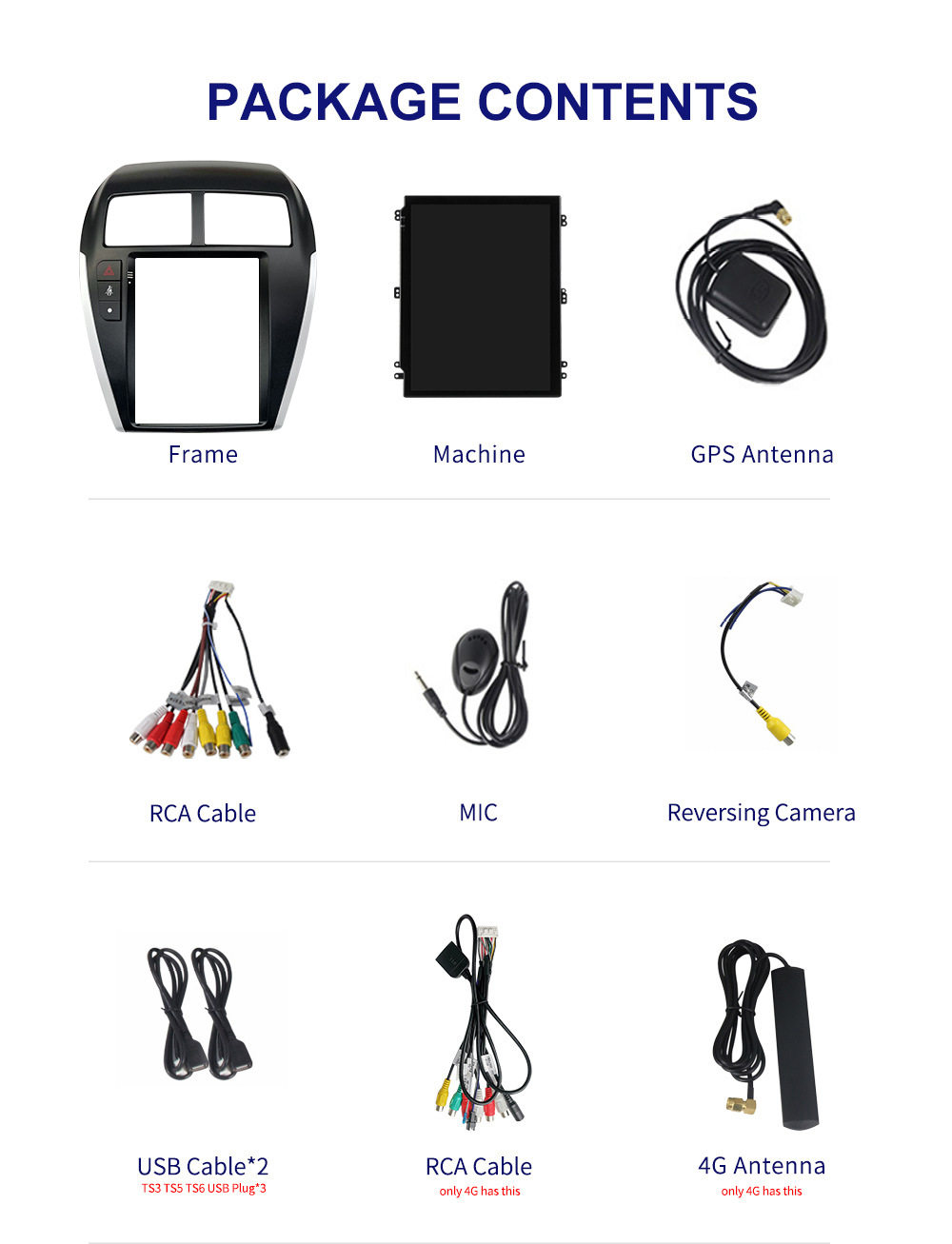 Suitable for Mitsubishi ASX 10-14 7862 vertical screen Android large screen central control car navigation 8+128g