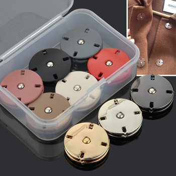Wholesale hidden button snap button high-grade invisible sweater snap button metal coat anti-glare metal snap button button for clothes