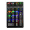 Digital Keyboard New 21-Key Numeric Keyboard Rgb Color Light Office E-Sports Office Finance Green Axis Wireless