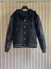 Ceiling Version in Stock High-Quality Gv New Hooded Embroidered Baseball Jacket Fashion Versatile Unisex