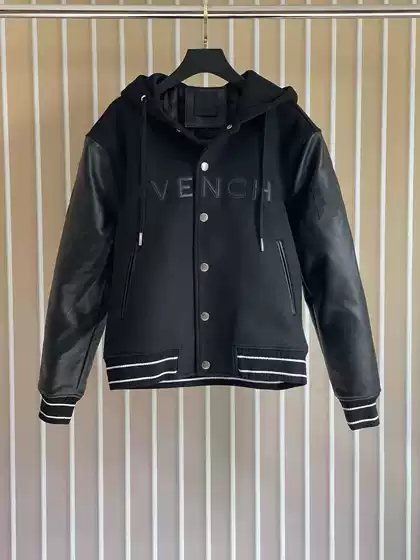 Ceiling Version in Stock High-Quality Gv New Hooded Embroidered Baseball Jacket Fashion Versatile Unisex