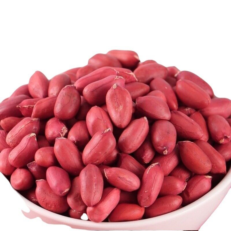 Red-Skinned Peanuts, Raw Peanuts, Farm-Produced Peanuts, New Arrivals for the Year, Four Pieces of Self-Produced Small Peanuts, Wholesale New
