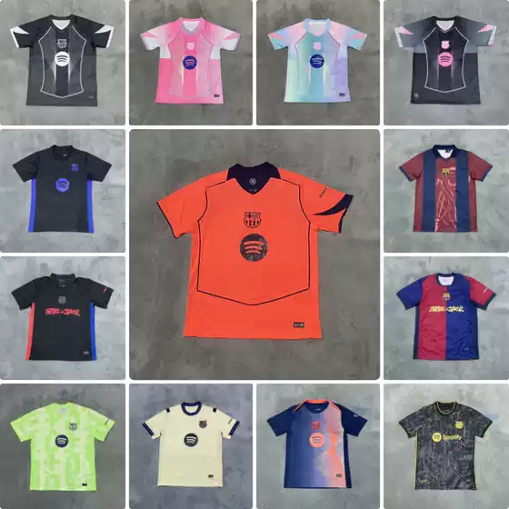 25-26 Special Edition Football Jerseys Factory Direct Sales Dropshipping Jersey T-Shirt Mesh Short-Sleeved Sports Football Uniform
