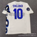 Inter Milan Retro Jersey 10-11 Short Sleeve Top (Sneijder #10 + Patch)