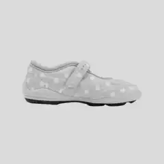 【Correct Letters】Polka Dot Sporty Style Mary Jane Shoes for Women 2026 New Fashion Velcro Strap Shallow Ballet Shoes
