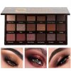 Will not break cross-border 18 color eye shadow Eye shadow with mirror pearl matte high gloss earth color eye shadow plate