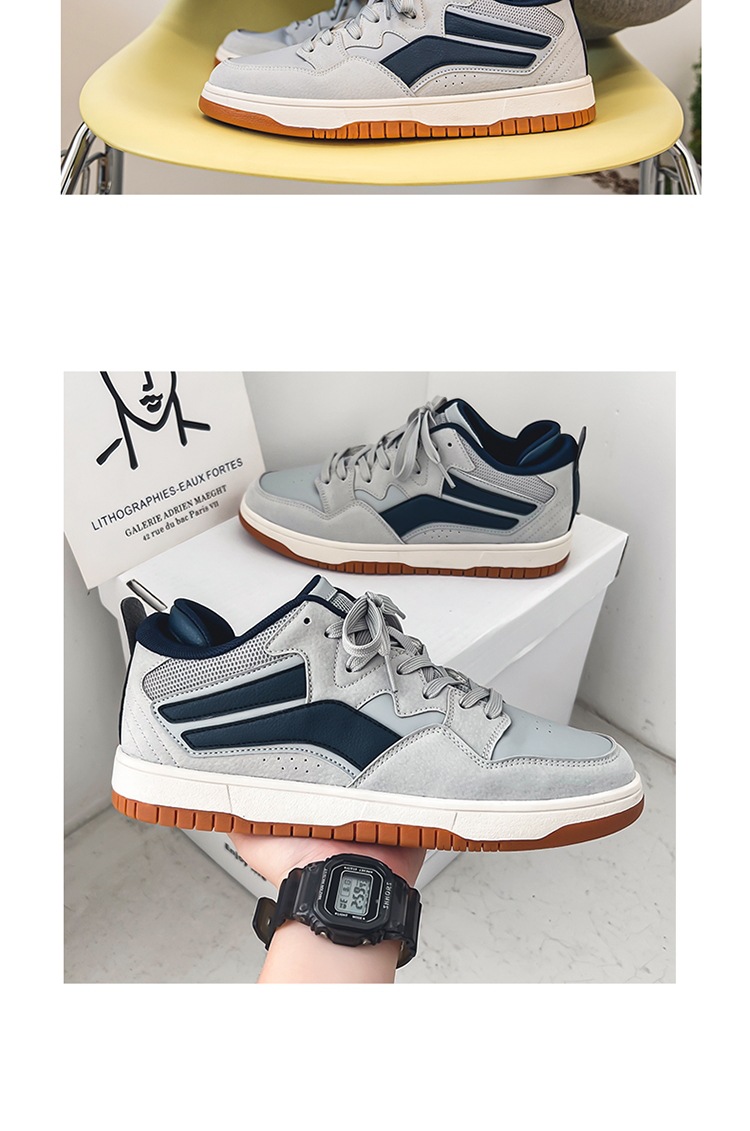 Four Seasons White Shoes Men's Casual All-match Trendy Brand Board Shoes dunk Dexu Sense Skateboard Spring and Autumn plus size Couple 14 O1CN01TEBPuY1VDYHjn96wI !!2217801802619 0 cib