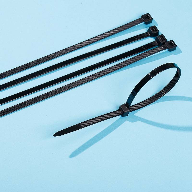 Nylon Cable Ties 100 Pieces Per Pack, Factory Direct Sales, 3*4*5*8 Multiple Specifications, Self-Locking Cable Ties, White, Bulk Wholesale