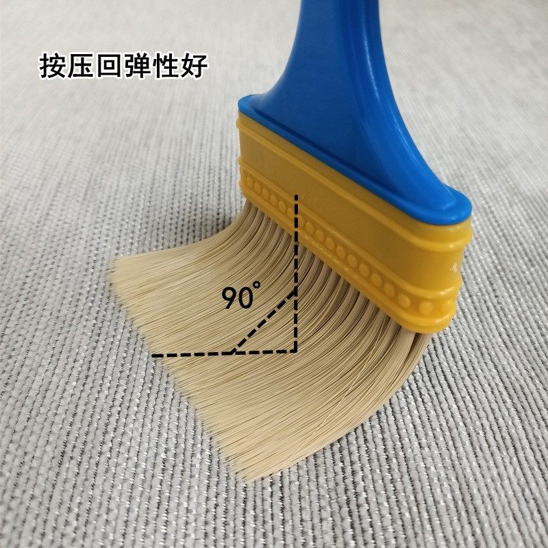 Non-Shedding Plastic Brush Paint Brush Sauce Brush Cleaning Brush Industrial Hard Bristle Brush Nylon Filament Hair Transplant Brush