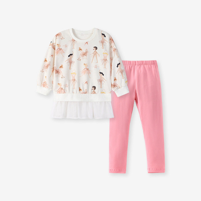 Girls' New Autumn Set Wholesale, Baby Kids' Outfit