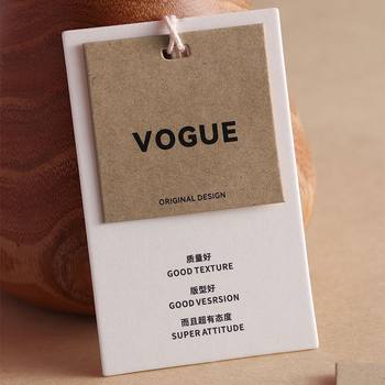 High-End Clothing Tags, Customized Simple Men's and Women's Clothing Tags, Anti-Tamper Straps, Custom-Made Printed Logo Labels, Custom-Made Accessories