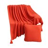New Light Luxury Style Solid Color All-Season Blanket Office Nap Sofa Blanket Knitted Blanket Bedside Blanket