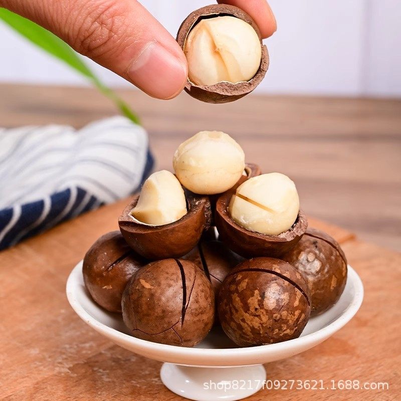 Macadamia Nut Flavoring Jar Bag 500g Large Particle Roasted Nuts Snacks for Pregnant Women New Arrival Dried Fruit Wholesale