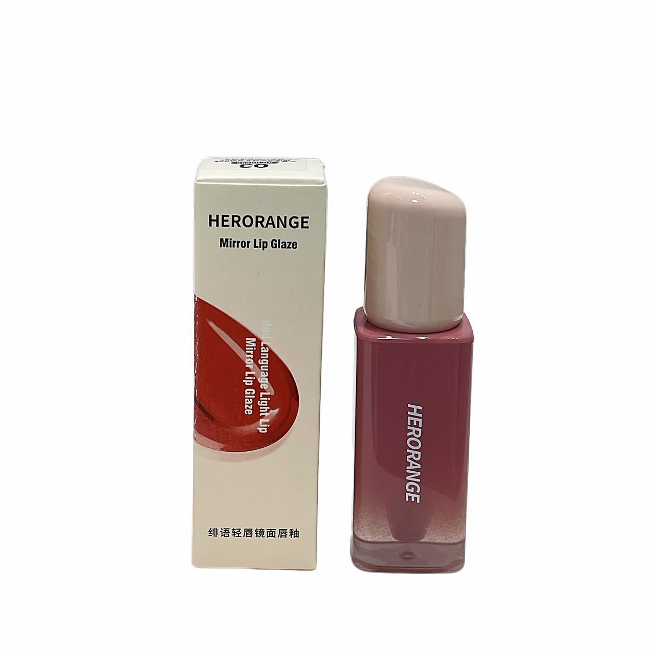 秋冬闭眼入！HERORANGE水润镜面唇釉~滋润水光玻璃唇嘟嘟唇日常 - 图3