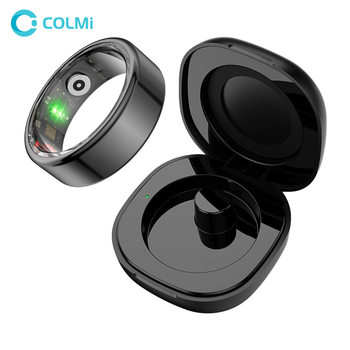 Colmi-R02 Smart Ring with Charging Case, Unisex, 39 Days Battery Life,