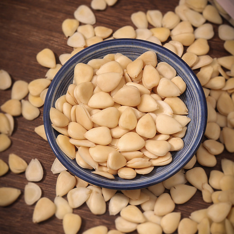 Export Grade | Original Pure Southern Almond Slices Chinese Herbal Medicine Peeled Sweet Apricot Sulfur-Free Non-De-Oiling Soy Milk Baked Almonds