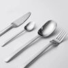 Factory Direct Stainless Steel Knife, Fork and Spoon Set Western-style Hotel Dining Table Household Matte Tableware Set Steak Knife and Fork