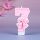 Трансграничная креативная цифровая свеча new girl pink bow cute с розовым бантом, торт на день рождения 0-9 лет, оптовая продажа Amazon mini 2
