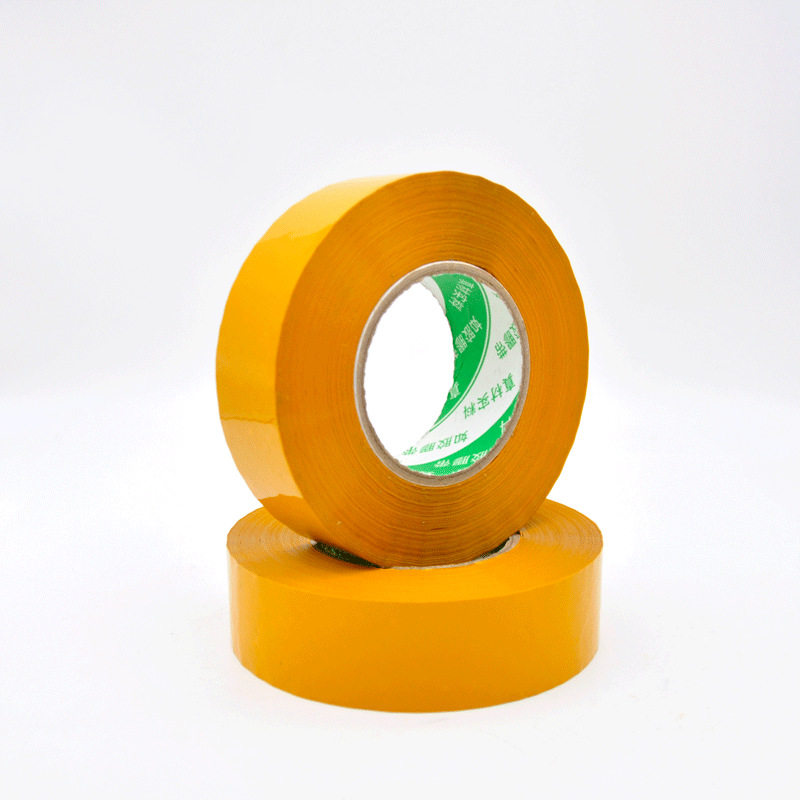 Large roll transparent tape sealing box wide tape beige express packing tape high adhesive household wrapping paper sealing film