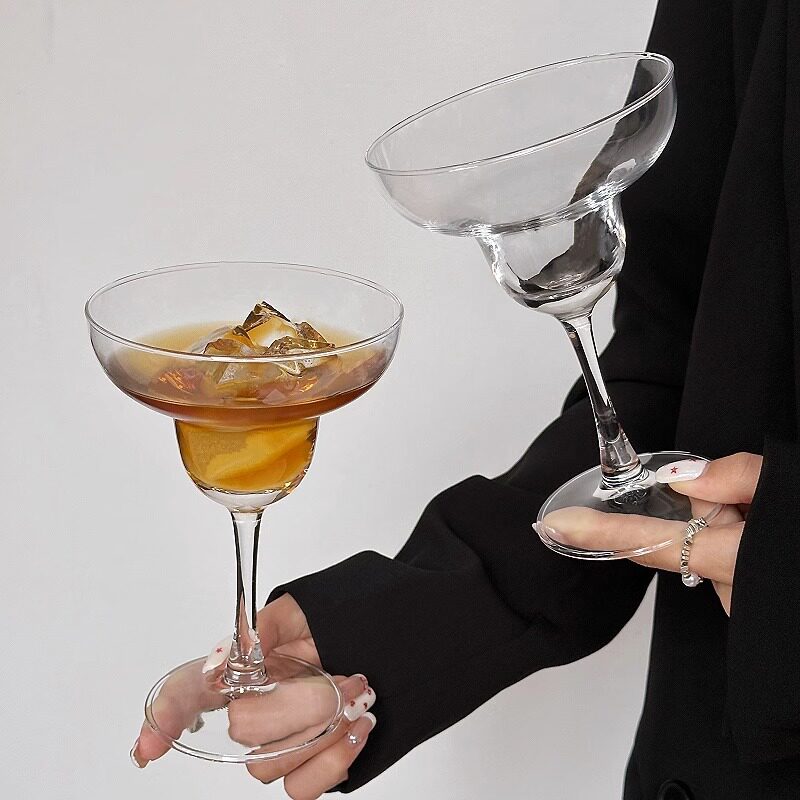 Margarita Glass Creative Goblet Sparkling Wine Glass Glass Cup Tonight No Home Bar Cocktail Glass