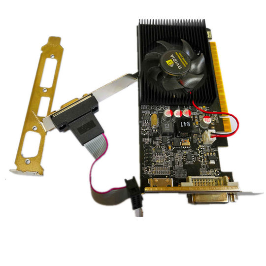 New GT610 2G small chassis all-in-one game computer graphics card half high support 10 generation 11 generation CPU
