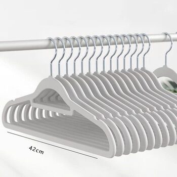 Factory direct household liquid silicone hanger non-slip seamless multi-functional adult clothes drying plastic hanger