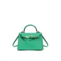 Emerald green 22cm (crocodile pattern)