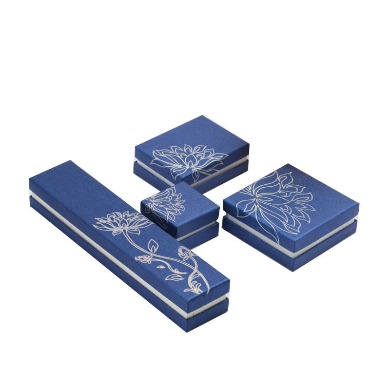 Jewelry Box, Ring and Bracelet Box, Lid with Lotus Design, Jewelry Packaging Gift Box, Chinese Style Jewelry Box